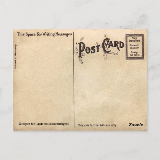 Texas State Capitol Construire une ancienne carte (Dos)