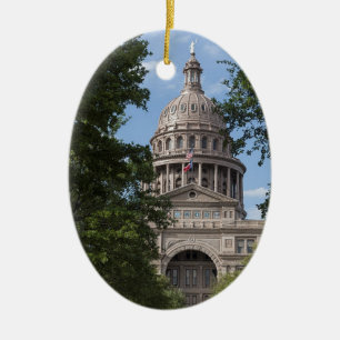Texas State Capitol Keramisch Ornament