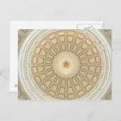 Texas State Capitol Rotunda Briefkaart (Voorkant / Achterkant)