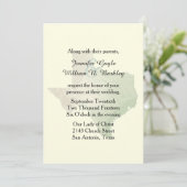 Texas State Faire-part de mariage 2 (Debout devant)