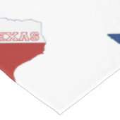 Texas State Flag and Map Tafelkleed (Gekanteld)