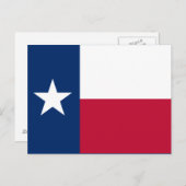 Texas State Flag Briefkaart (Voorkant / Achterkant)