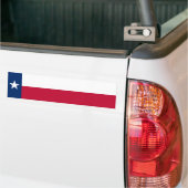 Texas State Flag Bumpersticker (Op Truck)