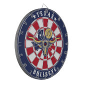 Texas State Flag Dartbord (Voorkant Links)
