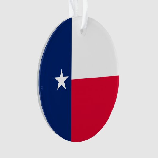 Texas State Flag Design Decor Ornament (voorkant)