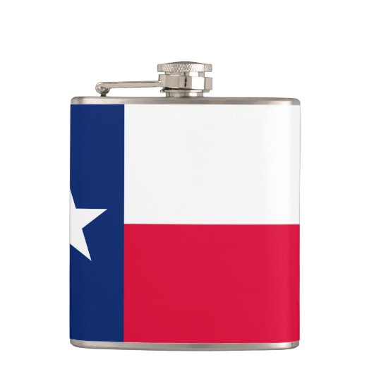 Texas State Flag Design Heupfles (Voorkant)