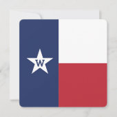 Texas State Flag Flat Note Card (Voorkant)