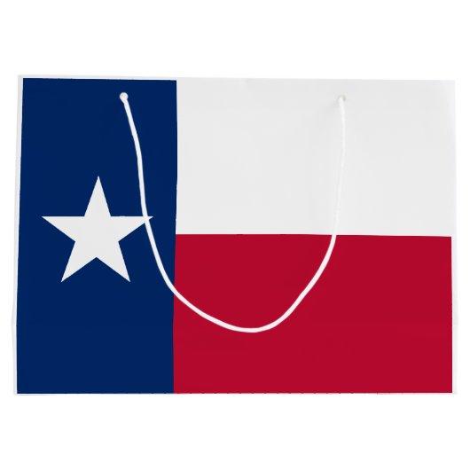 Texas State Flag Groot Cadeauzakje (Achterkant)
