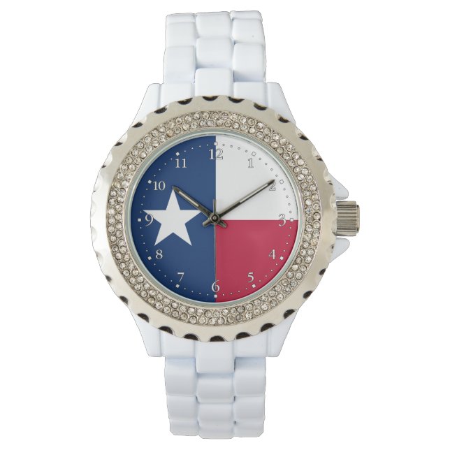 Texas State Flag Horloge (Voorkant)