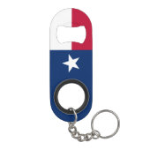 Texas State Flag Mini Flessenopener (Achterkant)