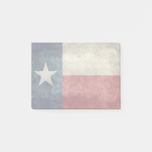 Texas State flag  retro post zijn notities Post-it® Notes (Voorkant)