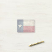 Texas State flag  retro post zijn notities Post-it® Notes (Op bureau)