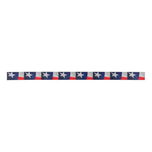 Texas State Flag Ribbon Lint (Voorkant)