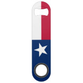 Texas State Flag Speed Flessenopener (Achterkant)