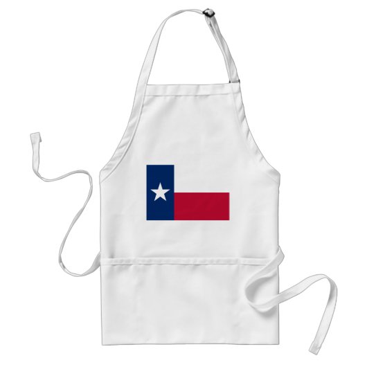 Texas State Flag Standaard Schort (Voorkant)