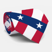 Texas State Flag Stropdas (Opgerold)