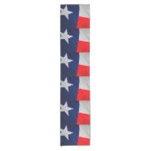Texas State Flag Table Runner Korte Tafelloper (Voorkant)