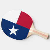 Texas State Flag Tafeltennisbatje (Zijkant)