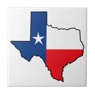 Texas State Flag Tegeltje