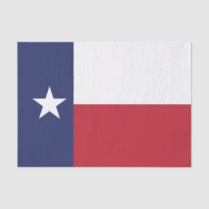 Texas State Flag Tissuepapier