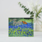 Texas State Flower - Bluebonnets Briefkaart (Staand voorkant)