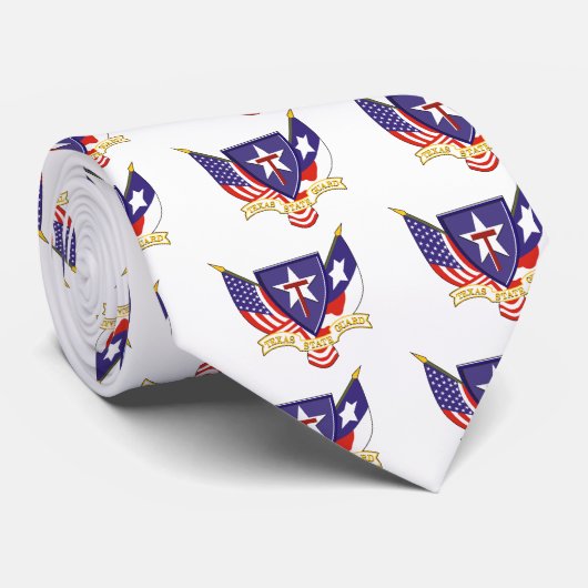 Texas State Guard Stropdas (Opgerold)