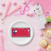 Texas State License Bord met schade (Feest)