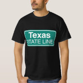 Texas State Line T-shirt (Voorkant)