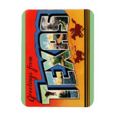 Texas State Magnet Magneet (Verticaal)