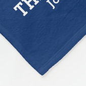 Texas State Map Aangepaste namen, Stad, Datum, Kle Fleece Deken (Hoek)