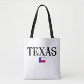 Texas State Map Flag Draagtas (Voorkant)