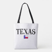 Texas State Map Flag Draagtas (Achterkant)