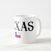 Texas State Map Flag Koffiemok (Voorkant rechts)