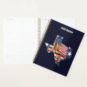 Texas State Outline USA Horse (Devant avec enveloppe)