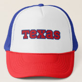 Texas State Pride Custom Trucker Pet (Voorkant)