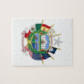 Texas State Seal 2 Legpuzzel (Horizontaal)