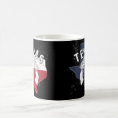 Texas State Six Shooter Crossed Pistols Souvenir Koffiemok (Center)