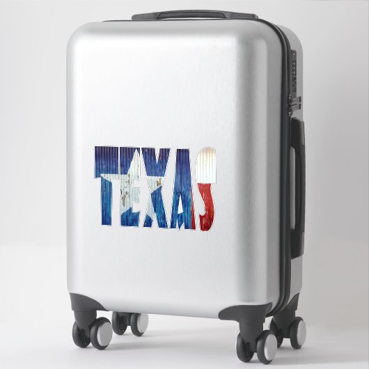 Texas state sticker (Koffer)