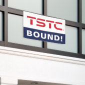 Texas State Technical College Afstuderen Spandoek (Buitenkant Gebouw)