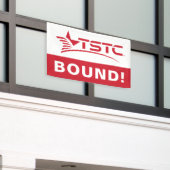 Texas State Technical College Afstuderen Spandoek (Buitenkant Gebouw)