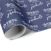 Texas State Technical College-logo Cadeaupapier (Rol Hoek)