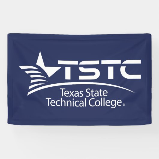 Texas State Technical College-logo Spandoek (Horizontaal)