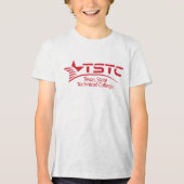 Texas State Technical College Logo Tri-Blend Shirt (Voorkant)