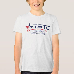 Texas State Technical College-logo Tri-Blend Shirt