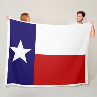 Texas State Vlag Print Patriottische Fleece Deken