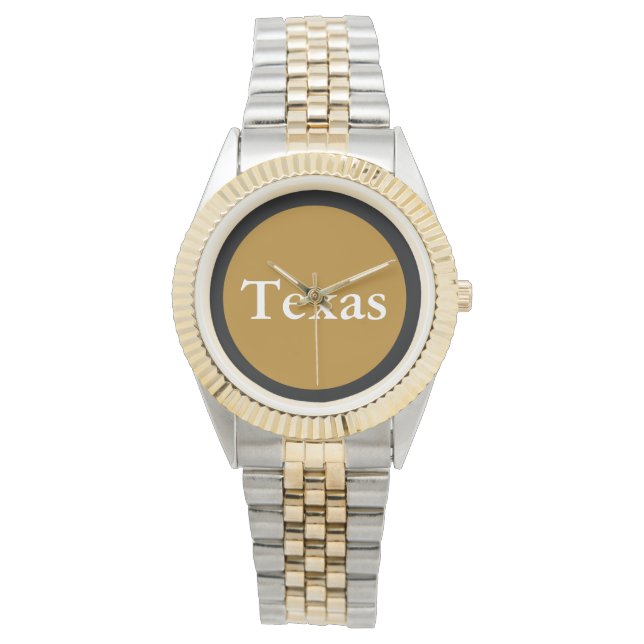 Texas State Watch Horloge (Voorkant)