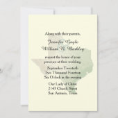 Texas State Wedding Invitation 2 Kaart (Voorkant)