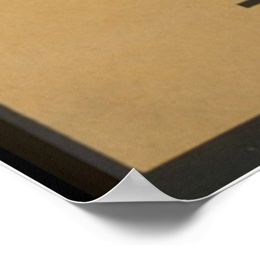 Texas Steer Poster (Hoek)