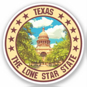 Texas Sticker