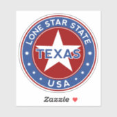 Texas Sticker (Vel)